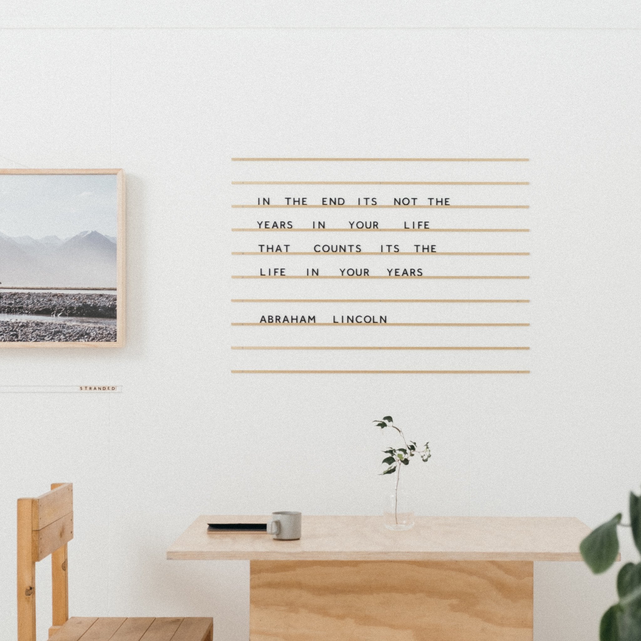 4 Ways to Use the Atelier Letter Board - George and Willy