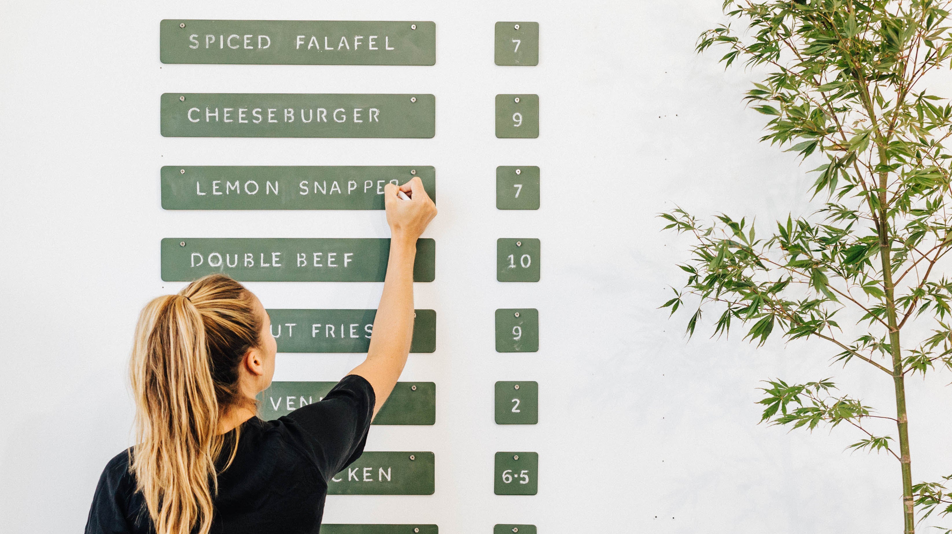 The Best Uses of A Chalkboard Menu