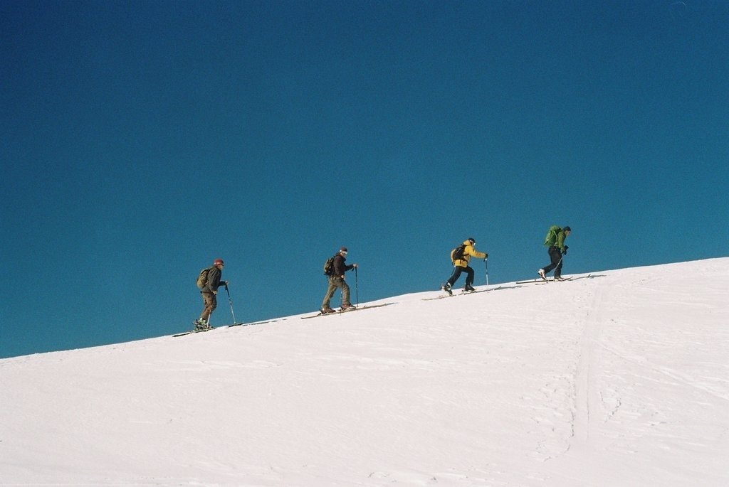 Ski Touring - George and Willy