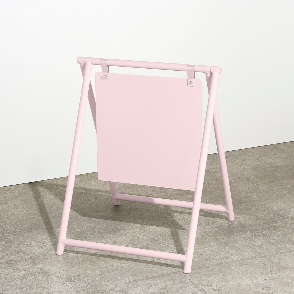 Standing Sign Holder, Free standing sign, Metal Sign Holder, Pedestal Sign