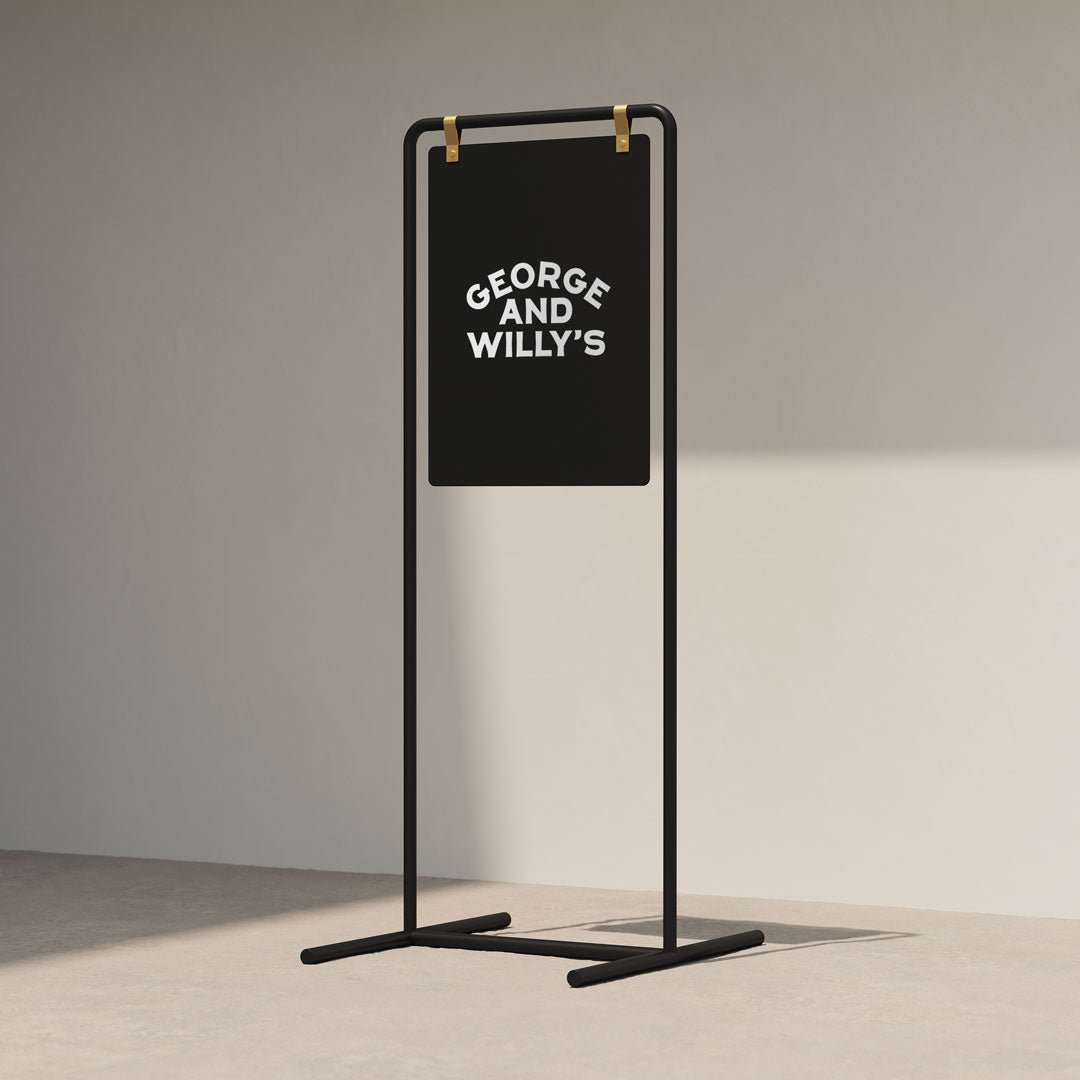 Standing Sign, Swing Sign, Swinger board, Standing Sign Holder, Sign Stand, 