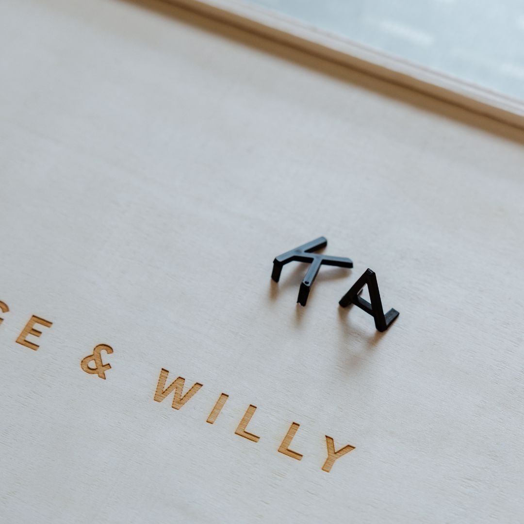 Extra Felt Peg Letters - George and Willy