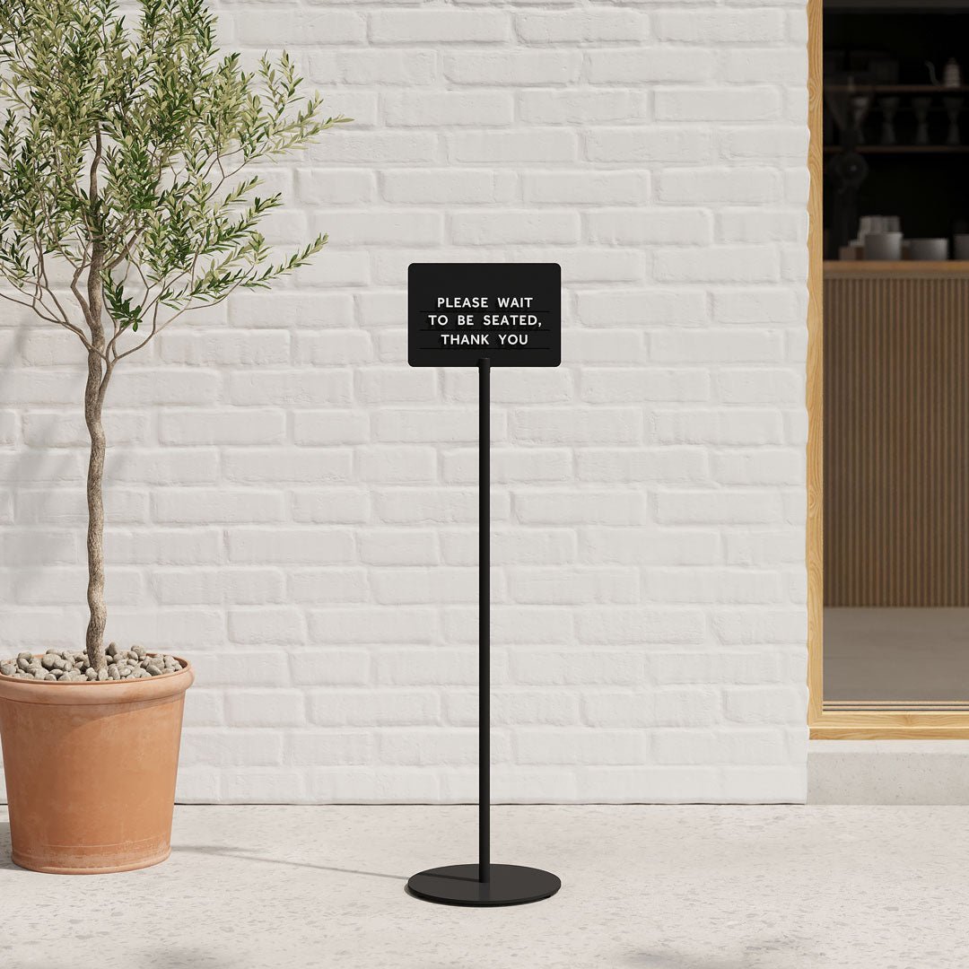 Magnetic Standing Sign - George and Willy