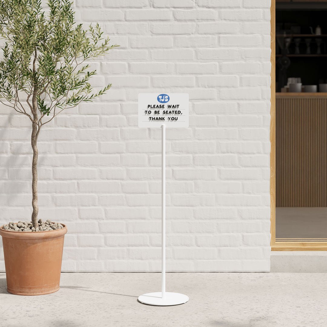 Magnetic Standing Sign - George and Willy