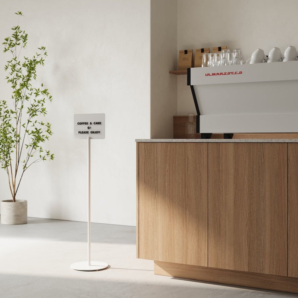 Magnetic Standing Sign - George and Willy