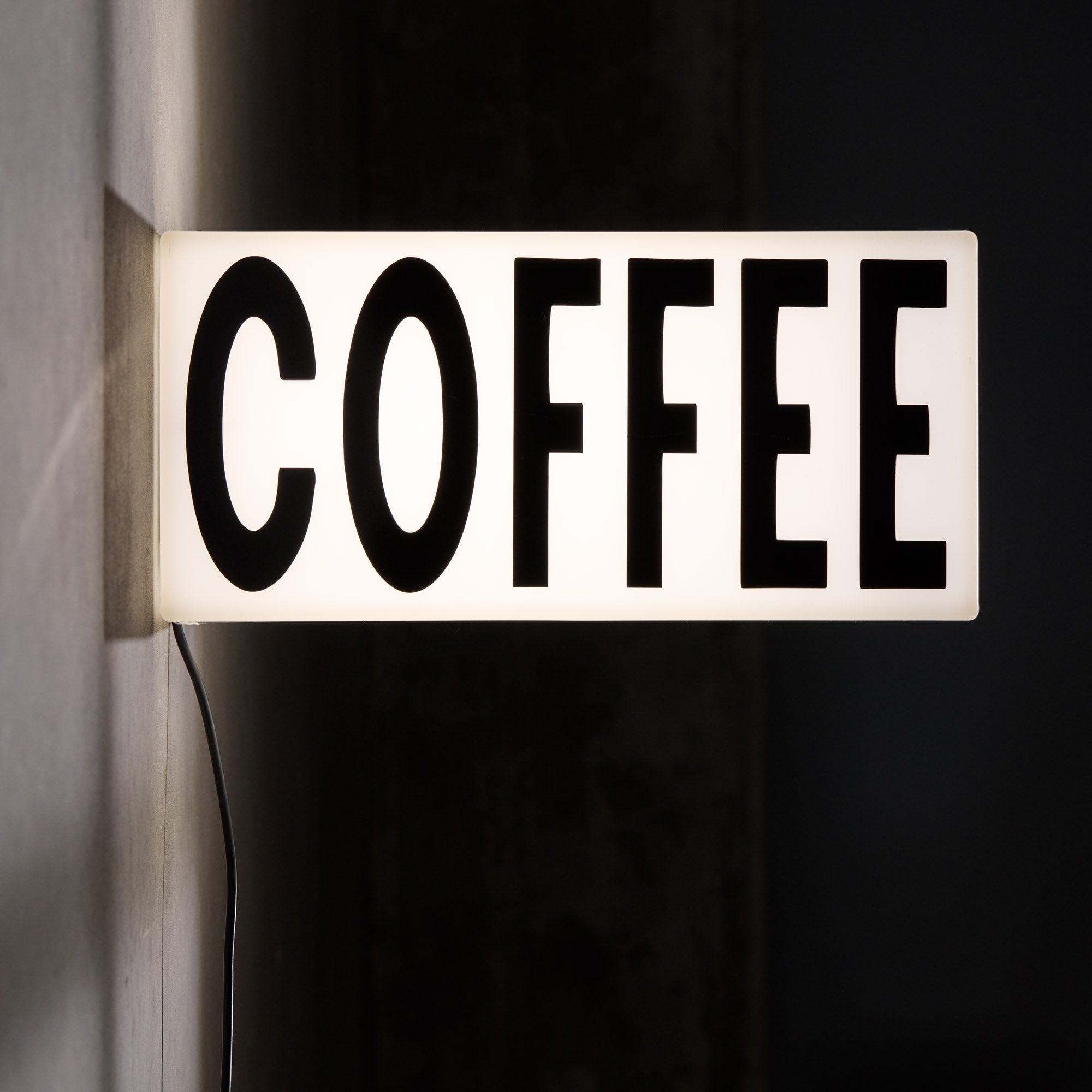 Simple Light Box Sign - George and Willy