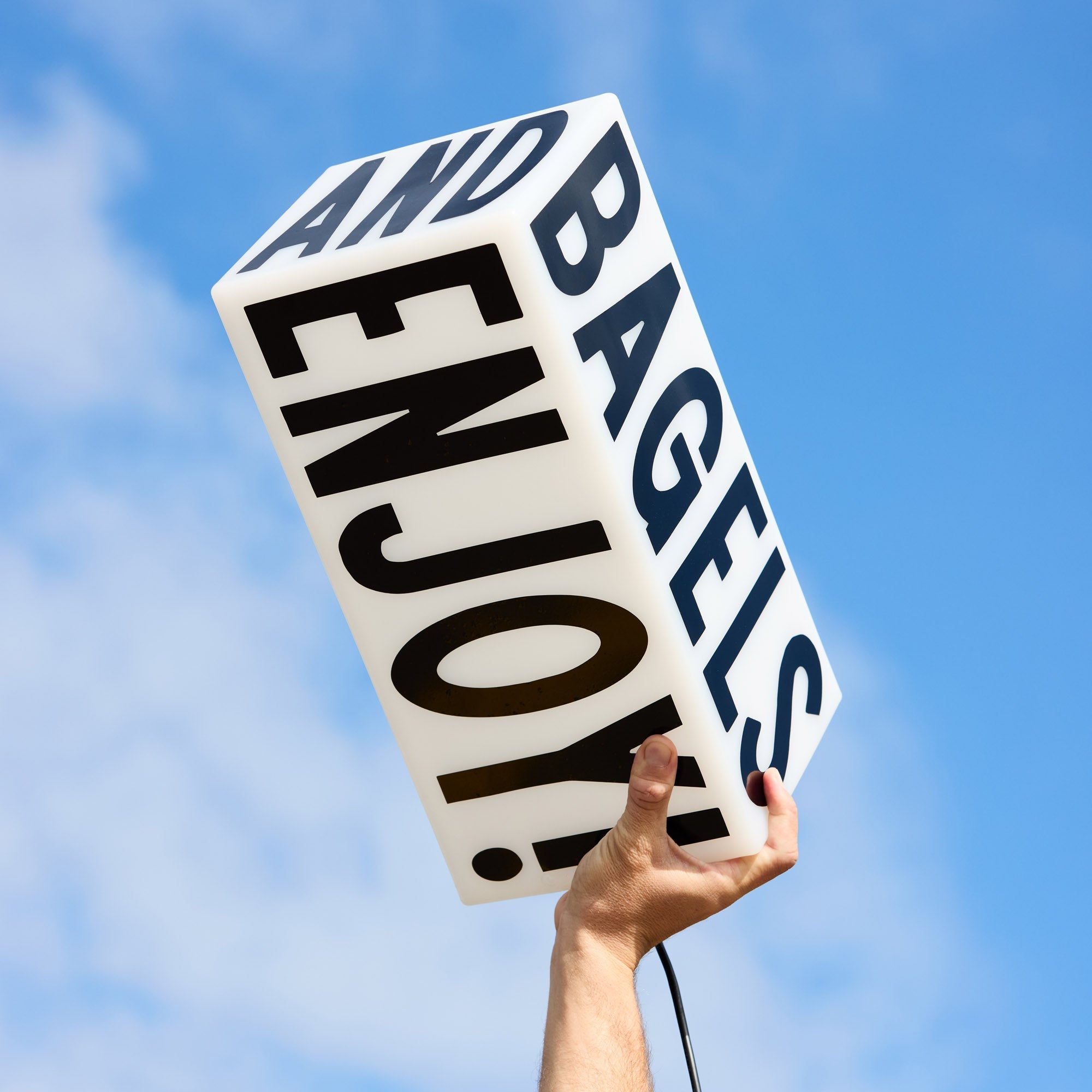 Simple Lightbox Sign - George and Willy