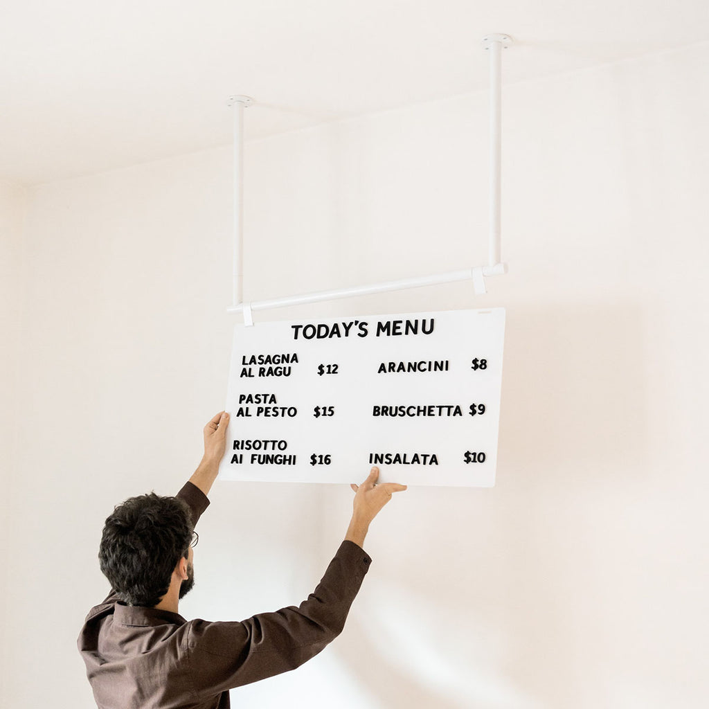 magnet menu board